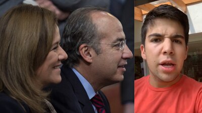 El hijo de la expareja presidencial subió un video donde muestra estar en su casa