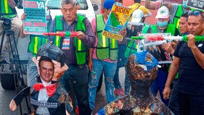 Defensores de derechos de los migrantes se manifestaron