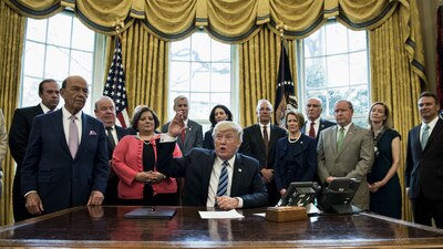 El presidente Trump admitió que le gustaba su vida antes de llegar a la Casa Blanca