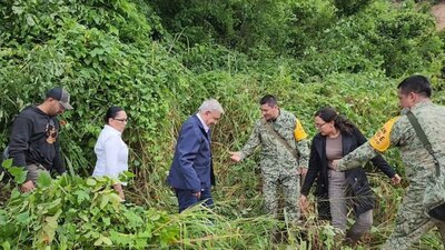 El mandatario quedó varado a la altura del kilómetro 39