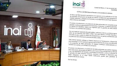 Desde el pleno del INAI, expusieron la dificultad de que, en materia de transparencia, el Estado sea juez y parte