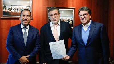 El Senado recibió la solicitud firmada por el presidente Andrés Manuel López Obrador