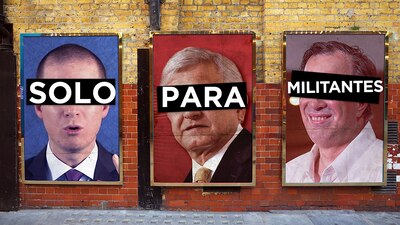 Anaya, AMLO y Meade son precandidatos únicos en sus respectivas coaliciones