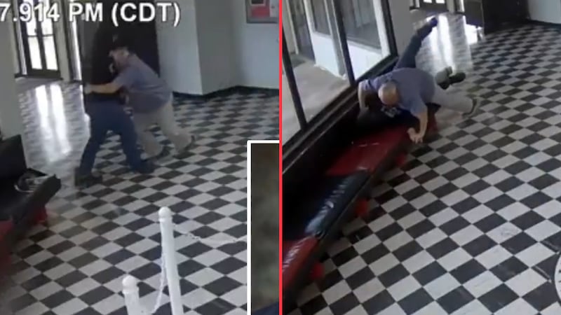 VIDEO: ¡Un héroe! Director de secundaria de EU taclea a joven tirador y salva a alumnos