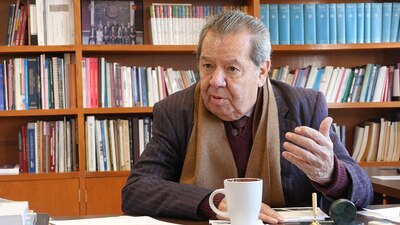 Muñoz Ledo es líder moral de la izquierda en México y fue fundador del PRD en 1990