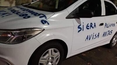 Ella recurrió a esas medidas porque su expareja la bloqueó