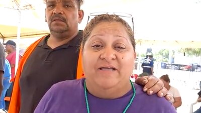 López Obrador recorrió los tres pozos artesanales que conforman este predio