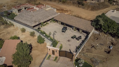 En la casa destacan una escorpión como mascota y una serie de lujos que tenía el hijo de 'El Chapo'