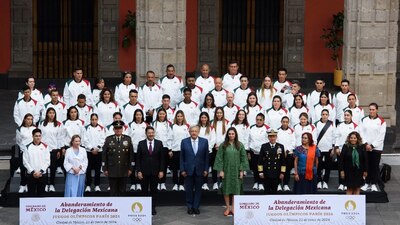 Las y los atletas siguen su andar en París 2024