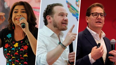 Los tres contendientes están listos