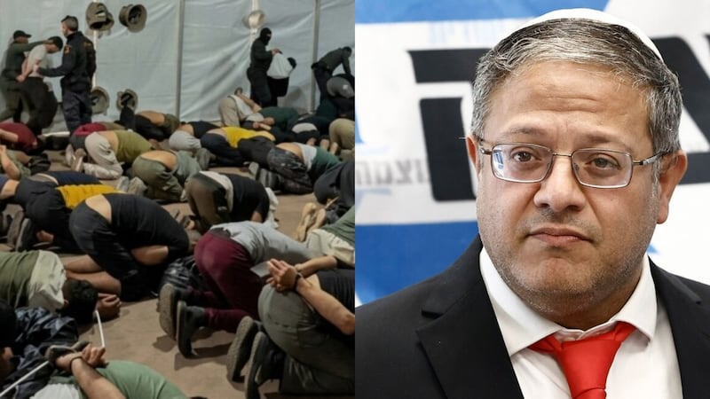 Ministro de Seguridad de Israel difunde videos sometiendo a activistas de la flotilla Sumood