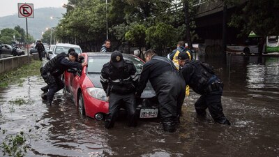 La época de lluvias suele desquiciar a la CDMX