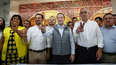 El panista pidió consolidar el cambio iniciado por el gobernador Miguel Ángel Yunez
