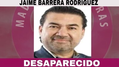 Jaime Barrera no se presentó a su trabajo y no se sabe más de él
