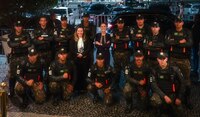 ¡Brasil la respalda! Sheinbaum presume foto con fuerzas armadas brasileñas