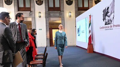 La presidenta, Claudia Sheinbaum, fue reconocida por su labor en sustentabilidad como exjefa de Gobierno de la CDMX