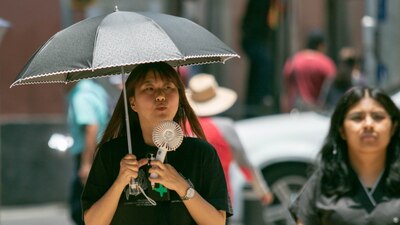 El pronóstico en la Ciudad de México es de temperaturas entre 30 y 35 grados