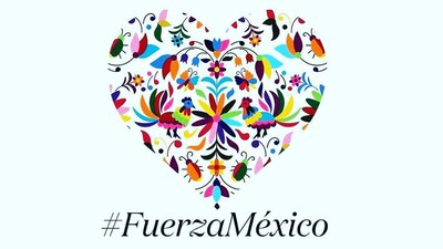 Usuarios de redes sociales de todo el mundo enviaron mensajes de solidaridad tras el sismo