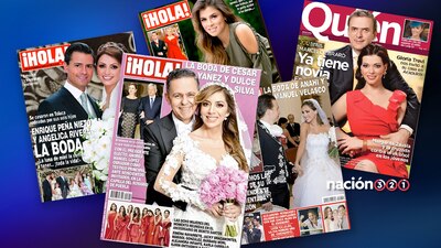 Estas son las revistas en las que han aparecido políticos mexicanos y sus familiares