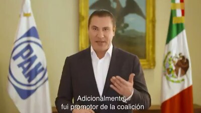 El exgobernador de Puebla se bajó de la candidatura y dio sus razones