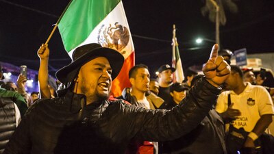 Un grupo de habitantes de Tijuana le pidieron a la Caravana Migrante que regrese por donde vino