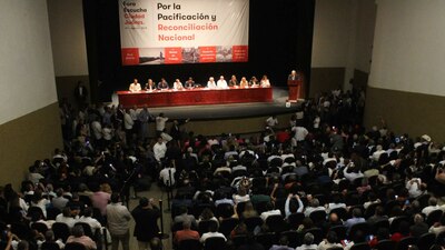 López Obrador inauguró los foros en Ciudad Juárez, Chihuahua