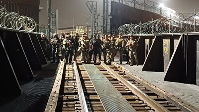 La Patrulla Fronteriza evitó el paso de los migrantes