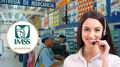 Una operadora tomará los datos del paciente que requiera algún medicamento