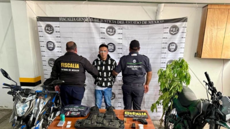 Cae en Almoloya de Juárez ‘El Pavo’, presunto jefe de plaza del CJNG en el Estado de México