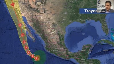 Se prevé que se convierta en categoría 4 en las próximas horas