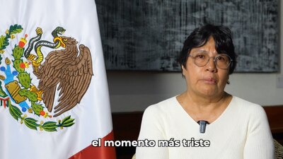 Eva Martha Balbuena, jefa Administrativa en la Embajada de México en Ecuador