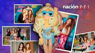 La cantante compartió imágenes del festejo en casa de Lele Pons