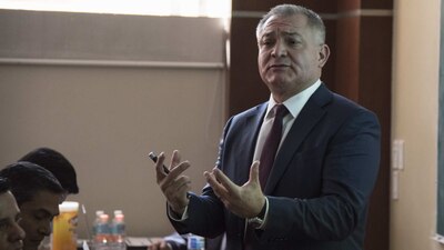 El exsecretario de Seguridad está acusado de nexos con el narcotráfico