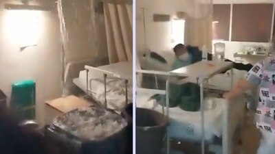 Se informó que fue necesario reubicar pacientes en áreas de mayor seguridad