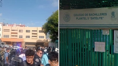Alumnos debieron desalojar las instalaciones para dar paso a la llegada del Semefo