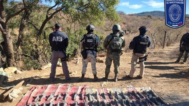 Rifles, bombas, balas, drones... cárteles de Chihuahua aumentan su armamento