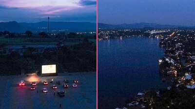 El autocinema comenzará a operar en unos 15 días en el lago de Tequesquitengo