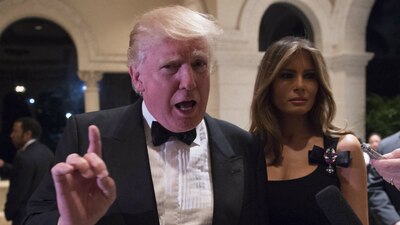 Donald Trump junto a su esposa, Melania Trump, tomarán la residencia oficial el 20 de enero