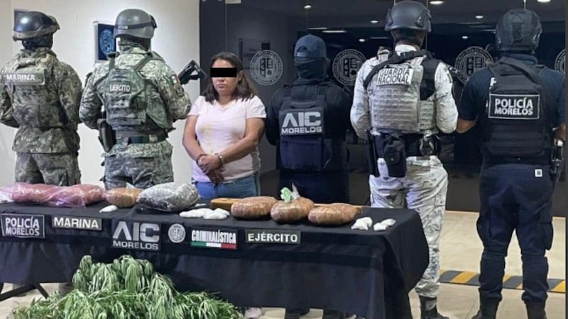 Cae excandidata a la alcaldía de Totolapan, Morelos; es acusada de proteger a banda criminal