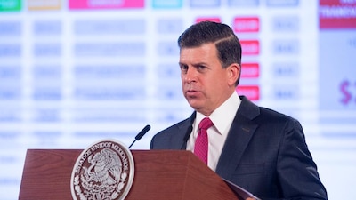 Negó las acusaciones del secretario de Gobernación