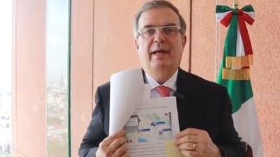 El canciller pidió detener el flujo de armas hacia México para reducir la violencia