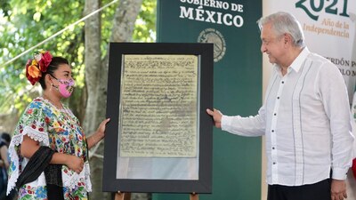 En una ceremonia tradicional pidió perdón por los agravios a las comunidades originarias