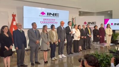 Y reclama al INE que sus contrincantes han violado las leyes