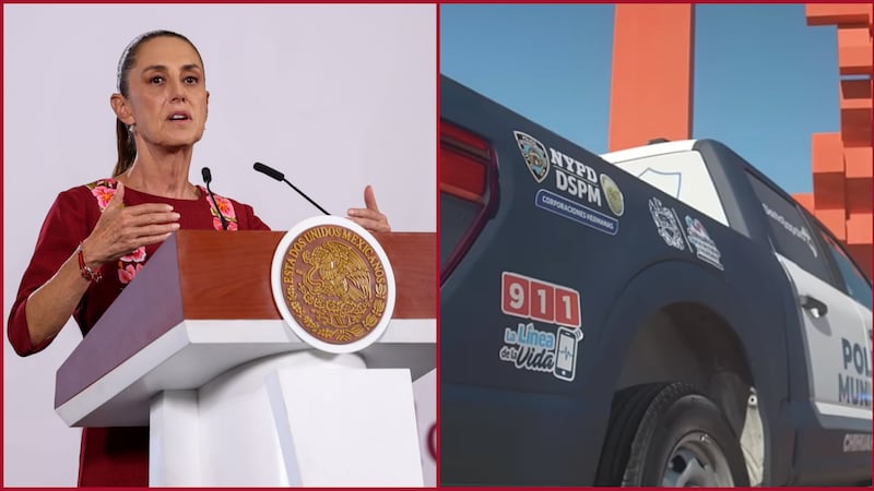 Exhiben uso del logo de la Policía de Nueva York en patrullas de Chihuahua ¿qué sabemos al respecto?