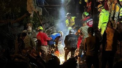 Las personas rescatadas fueron trasladas al hospital