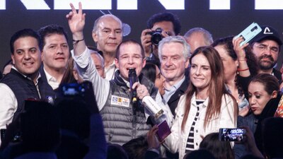 Ricardo Anaya inició su campaña en Expo Santa Fe