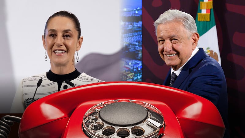 Sheinbaum descarta injerencia de AMLO en su gobierno “no hay un teléfono rojo”