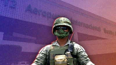 La presencia de las Fuerzas Armadas en aeropuertos ha crecido en este último año.