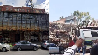 El edificio se encontraba deteriorado
