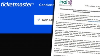 El  Inai explicó que las empresas que tratan con datos personales están obligadas a resguardarlos